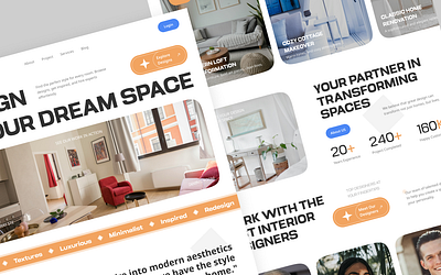 URLE. - Interior Design Landing Page agency architecture company design furniture home page interior agency interior design interior design landing page interior design website landing page landing page design trending design ui ui design ui ux design ux web design website website design