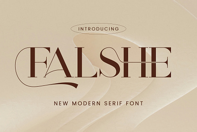 Falshe Modern Serif Font aestethic beige branding business design elegant font font free graphic design illustration logo luxury marketing modern motion graphics serif typface