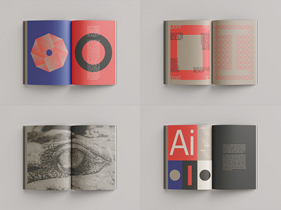 Studies on the notion of /aɪ/ - Page Spreads book editorial editorial design page spread print visual identity zine