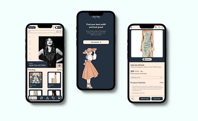 redesign fashion app fashion app mobile app redesign app redesign ui ui uiux user interface