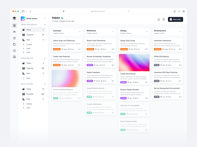 Task Kanban Board app boards graphic design issues kanban kanban board list product design productivity task task app task list task manager to do to do app ui ui design ux web app web design