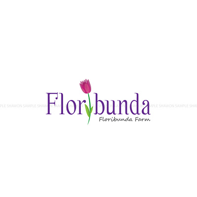 Floribunda Logo branding design graphic design icon logo vector