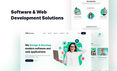 Software & Web Development Solutions ui