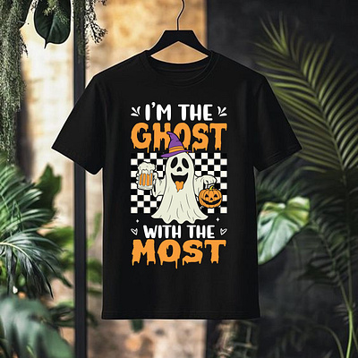 Halloween T-shirt Design|Halloween tees|Boo T-shirt