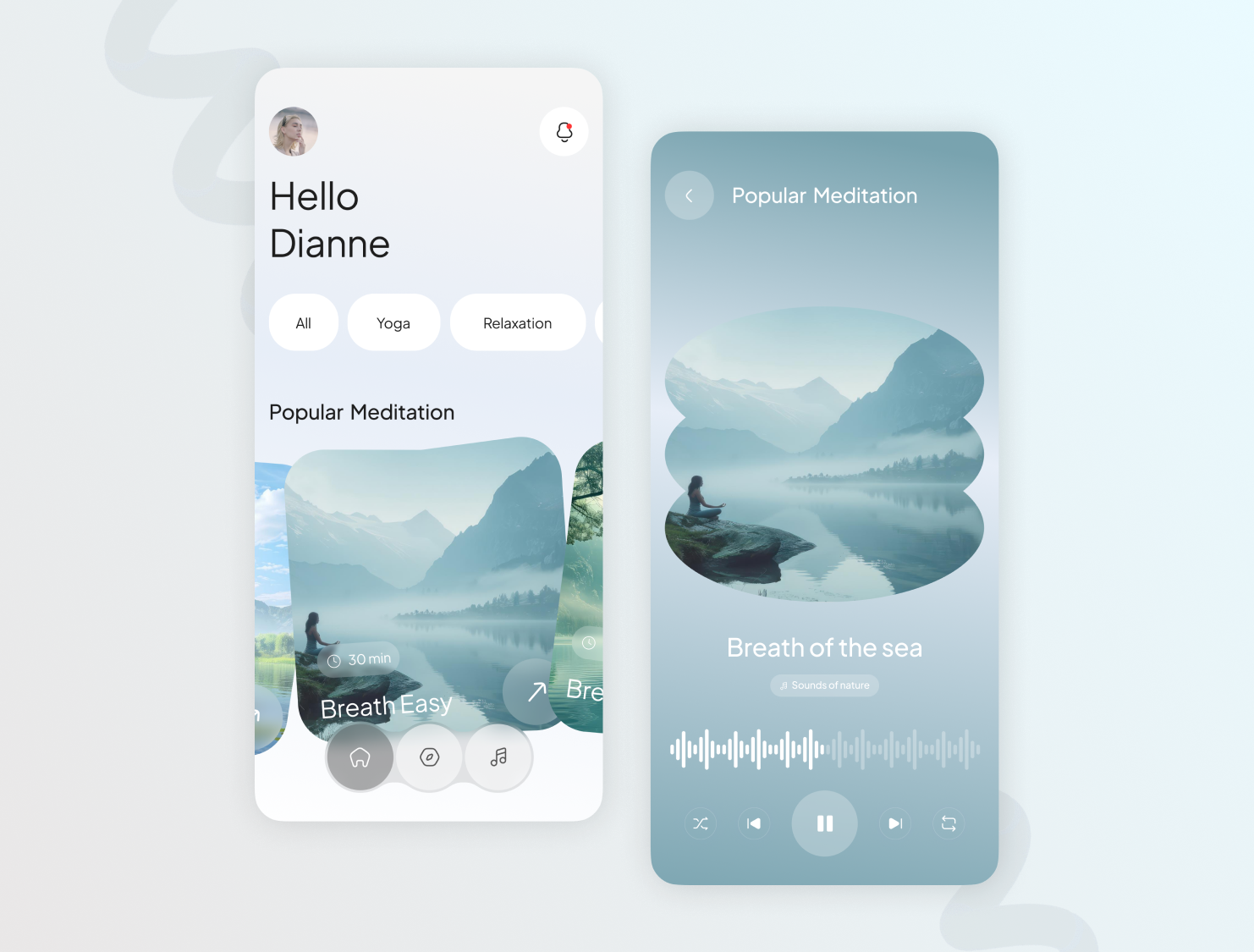 Example of Custom App Screen   UI/UX Design
