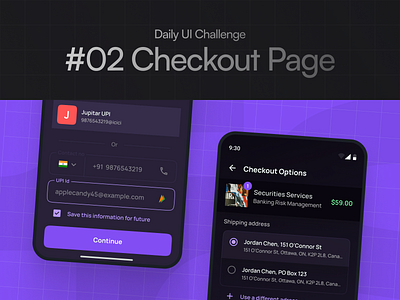 Dail UI Challenge #02/100 ai artificial intelligence button card checkbox checkout daily ui day 02 experience design icons inspiration interaction design interface design product design text field ui ui design uiux design ux ux design