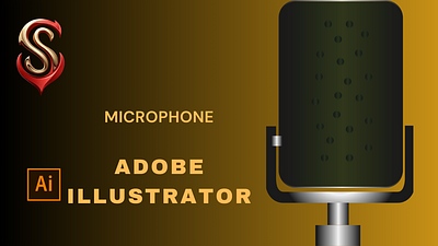 Microphone Design 3d adobe adobe illustrator adobe photoshop animation branding design graphic design illustration logo mic motion graphics photoshop poster ui