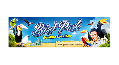 Gembira Loka Zoo Bird Park Billboard Design in 2014 empty