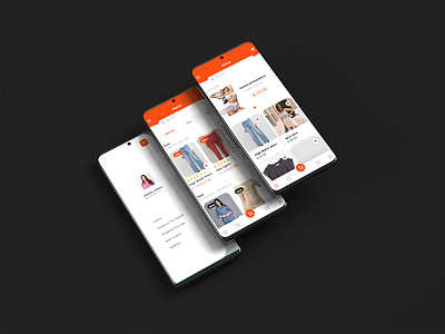 UI UX design for E commerce App app design app development branding e commerce figma graphic design prototype ui ux design