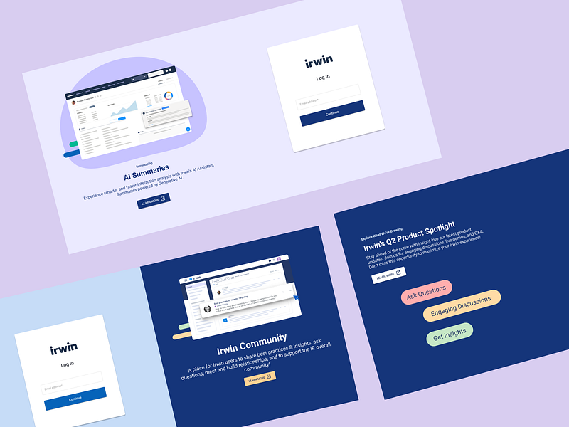 Login Pages