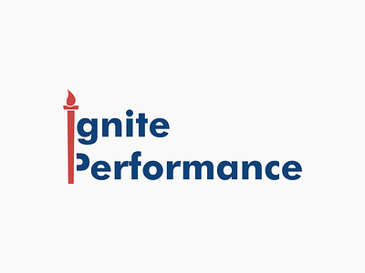 Ignite Performance Logo branding brandingdesigners design designlogojakarta designlogokeren designlogoonline graphic design illustration logo ui