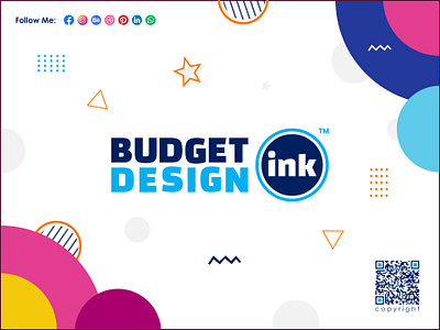 Budget Design Ink Studio Logo Design | Digital Agency | Monogram brand identity branding budget design ink design digital agency digital agency logo digital studio graphic design graphic designer icon logo logo art logo design logo designer logo maker minimalist logo modern logo monogram logo studio logo typography