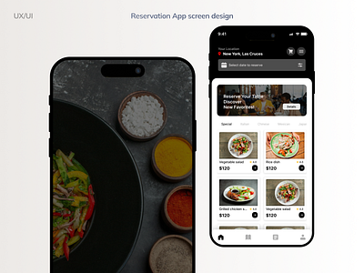 Reservation App Effortless Booking Experience app design figma reservation ui ux