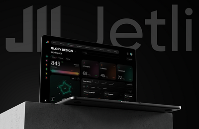 Jetli Task Management - Branding & UX/UI Design app app mobile application dashboard ui ui design ux u ux ui
