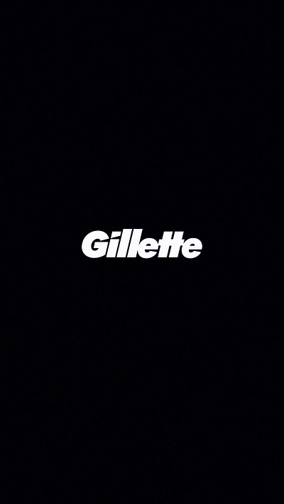 Gillette Logo Animation ae after effects animation branding logo motion motion design motion graphics