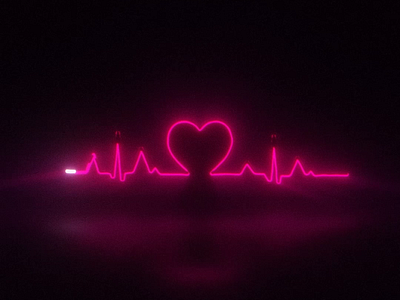 Heartbeat Animation ae after effects animation branding illustration motion motion design