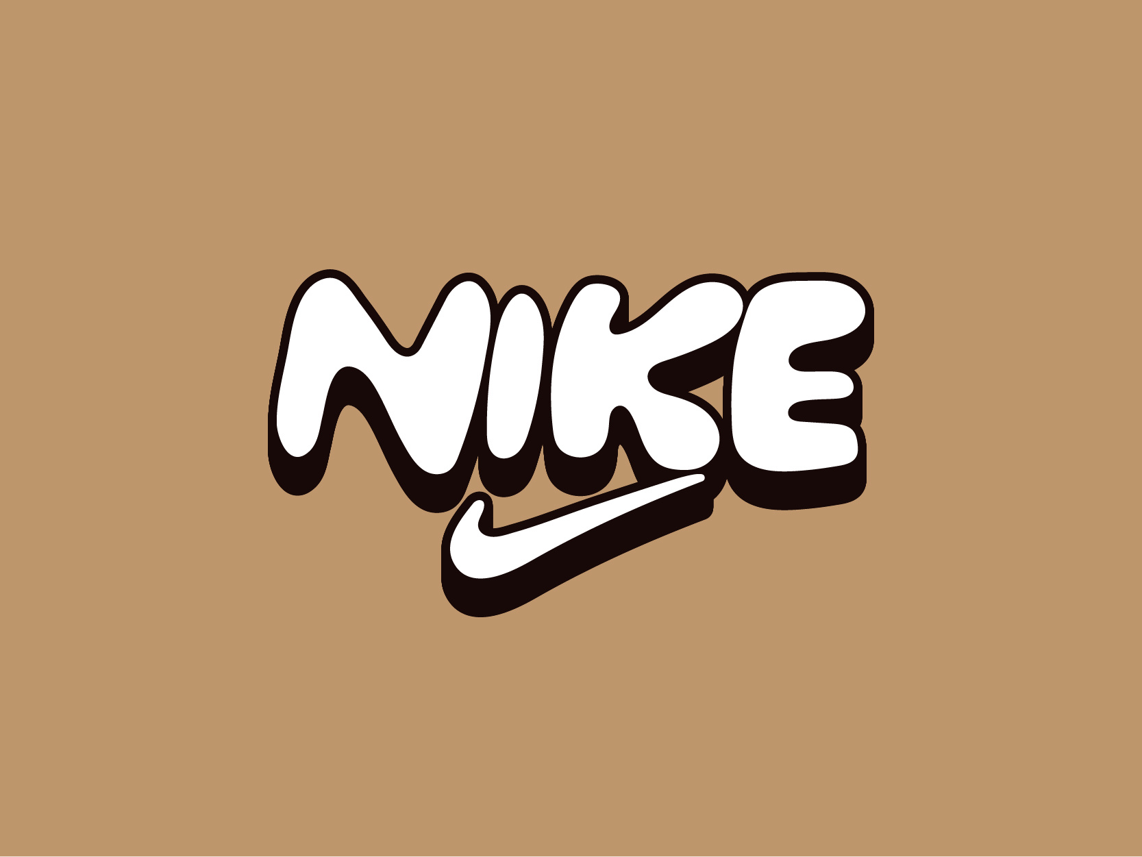 old nike symbol