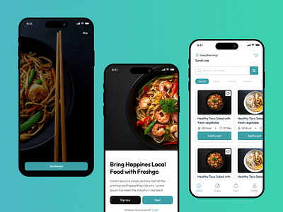 Food App: Discover and Order Delicious Meals with Ease app branding design figma foodapp graphic design illustration logo ui ux vector