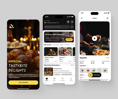 Food delivery App app design delivery app design food food app food delivery food delivery app interface mobileapp product design ued ui ui design uiux uiux design ux ux design