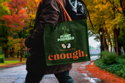 Enough - Brand Design branding design graphic design logo ui