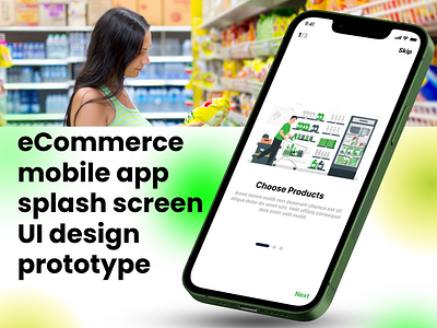 E-Commerce App Splash Screen UI Design Prototype android animation appdesign ecommerce ecommerce app design figma ios materialdesign mobile design mobiledesign prototype prototypedesign responsive responsivedesign splashscreen ui design uiux user interface ux design wcommerceapp