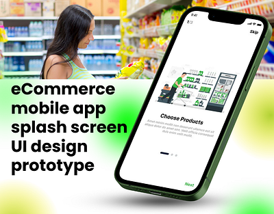 E-Commerce App Splash Screen UI Design Prototype android animation appdesign ecommerce ecommerce app design figma ios materialdesign mobile design mobiledesign prototype prototypedesign responsive responsivedesign splashscreen ui design uiux user interface ux design wcommerceapp