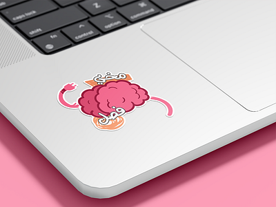 Brain Disconnect - Vector adobeillustrator art art work design digital digital art drawing graphic design illustration illustrator procreat stciker vector