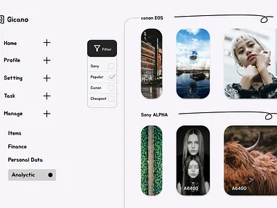 Camera store for ipad