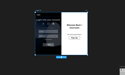 Login-Page Figma design animation branding design graphic design illustration logo typography ui ux vector