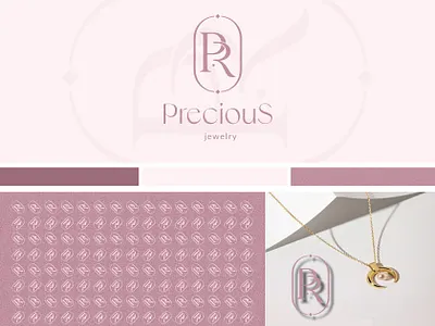 Precious Jewelry Logo Design 3d animation branding design graphic design illustration jewellery jewellery design jewelry jewelry design jewelrylogo jewels logo motion graphics typography ui ux vector