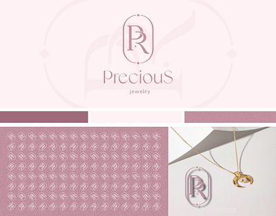 Precious Jewelry Logo Design 3d animation branding design graphic design illustration jewellery jewellery design jewelry jewelry design jewelrylogo jewels logo motion graphics typography ui ux vector