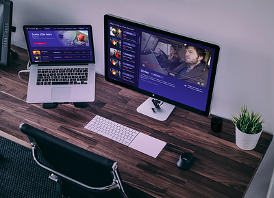 PC & Laptop mockup [FREE] branding clean ui design graphic design illustration logo naim has ui ux vector