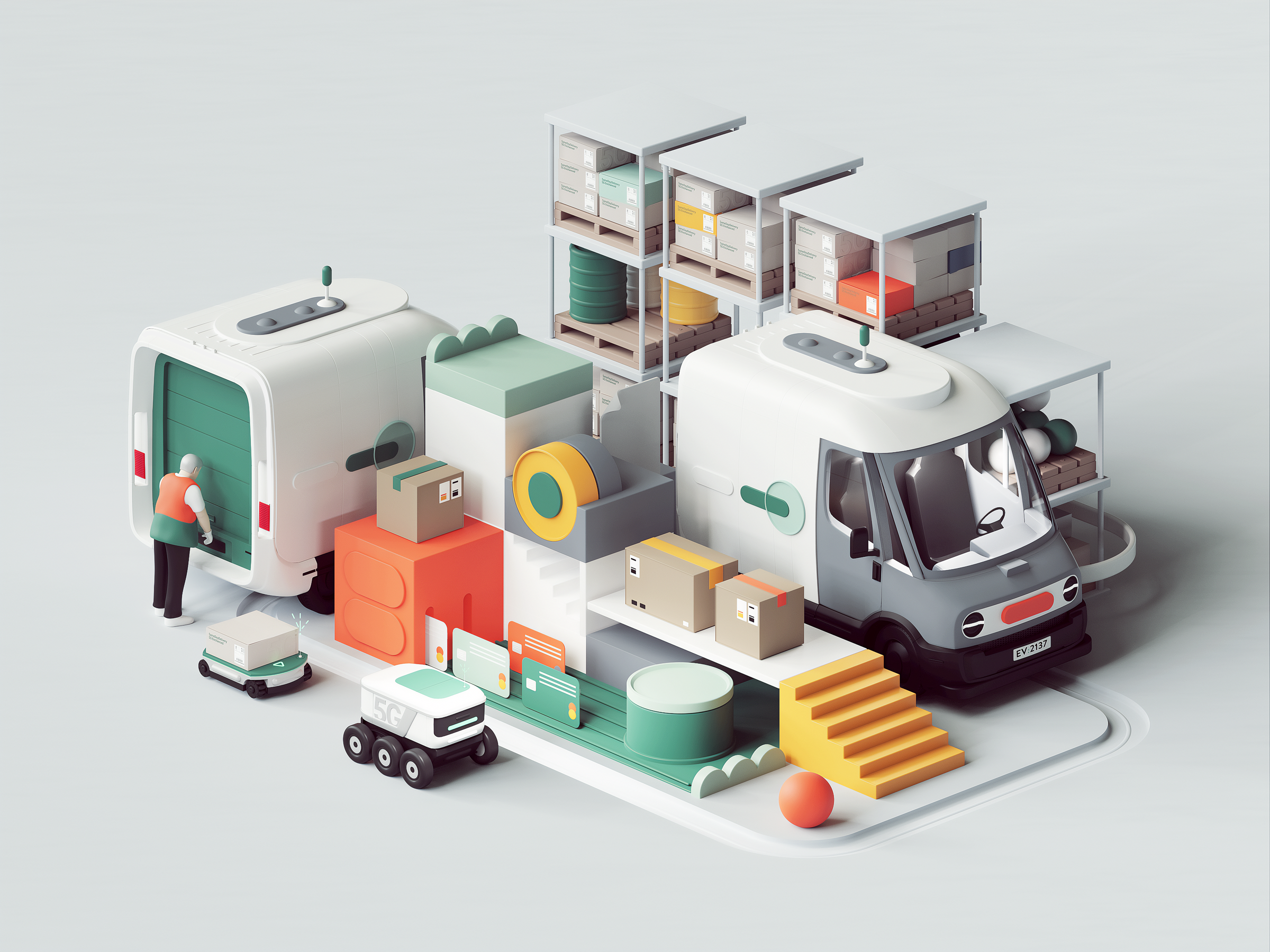 Example of Automated Warehouse