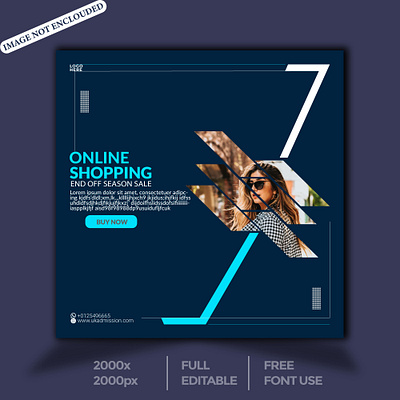 Online shop Social Media Post Banner ads banner facebook graphic design instagram motion graphics photoshop poster shop