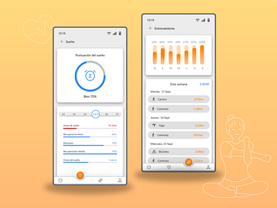 📊 Analytics chart design designserviceclub figma healthapp mobileapp ui uicamp uicampw24 uidesign