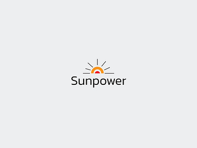 Sunpower modern logo design| solar energy| clean energy branding business logo clean energy clean fuel creative design graphic design logo logo design logo designer logo idea logo maker logofolio minimal modern solar solar energy sunpower unique unique logo