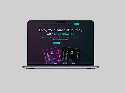 Replica of CryptoSwipe daily ui design ui ux