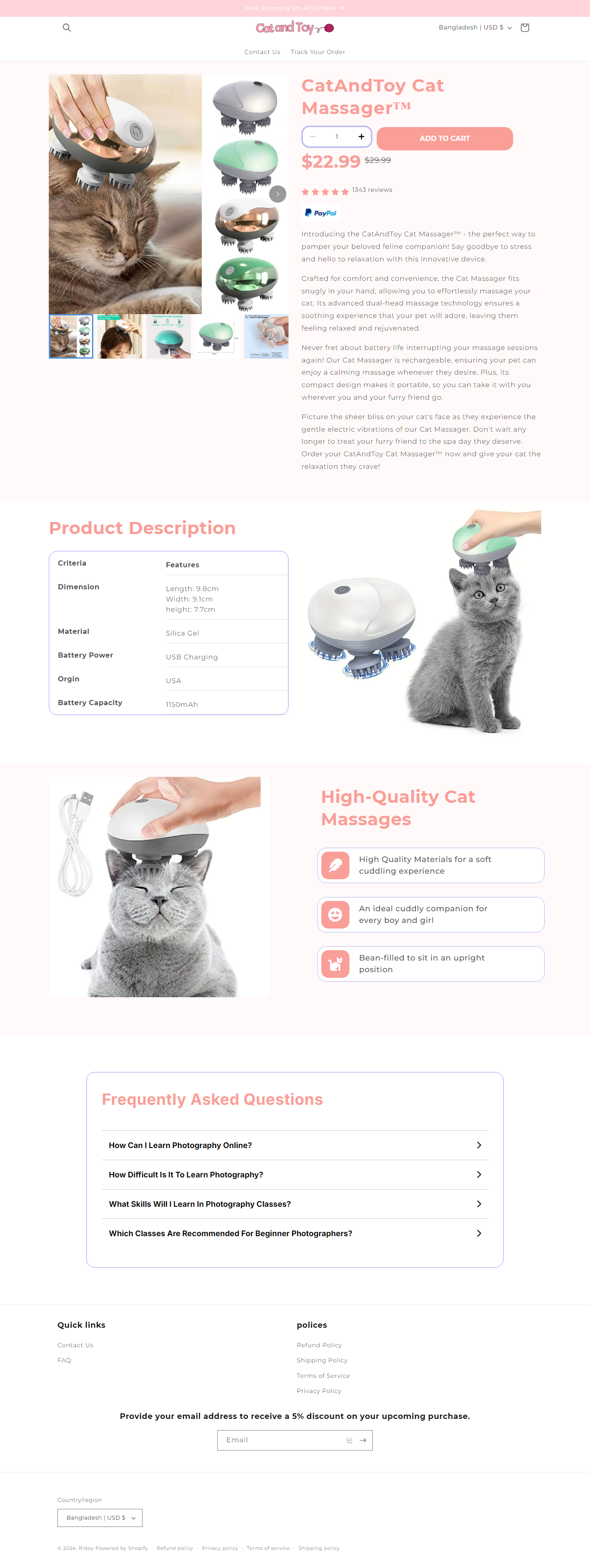 Shopify one product store dropshiping landigpage one product store shopifyproductpage shopifystore