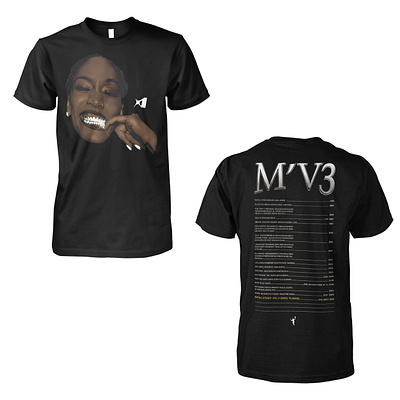 A'ja Wilson WNBA 2024 MVP Shirt design illustration