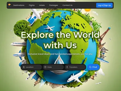 Travel agency website bookingplatform figma landingpage travelagency travelwebsite uiux uxdesign webdesign websitedesign
