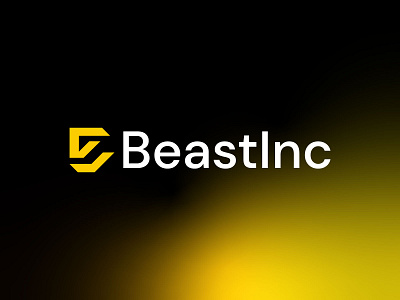 Beastinc - lettermark Exchange logo abstract logo blockchain blockchain logo brand identity branding cryptocurrency design finance logo letter logo lettermark logo logo design logo designer modern logo monogram monogram logo wallet logo wordmark yellow logo