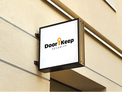 Doorkeep - Logo & Brand Identity Design - TejaswiSamrat 3d animation brand brand identity branding design graphic design logo logo design motion graphics ui visual identity
