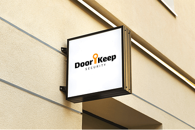 Doorkeep - Logo & Brand Identity Design - TejaswiSamrat 3d animation brand brand identity branding design graphic design logo logo design motion graphics ui visual identity