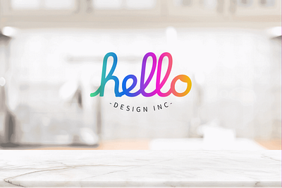 Hello - Design Media Company - Logo Design - Branding 3d animation branding design graphic design logo logo design motion graphics ui