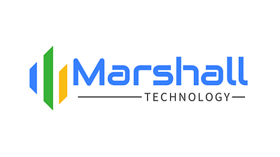 Marshall Technology Logo Design - Tejaswi Samrat 3d animation brand branding design graphic design logo logo design motion graphics ui