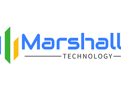 Marshall Technology Logo Design - Tejaswi Samrat 3d animation brand branding design graphic design logo logo design motion graphics ui