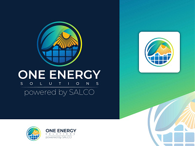 One Energy Logo Design(Unused) branding design eco solar energy energy logo energy solar logo graphic design graphicsdesign illustration logo logo design logo solar logodesign power energy solar solar energy solar logo solar logo design solar system solar system logo design