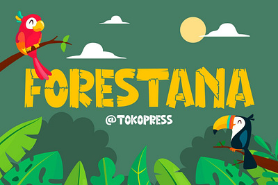 Forestana – Children Font branding font cartoon font children display font font gaming gaming font instagram font kid font poster youtube