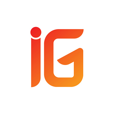 IG logo brand branding graphic design ig letter ig logo logo