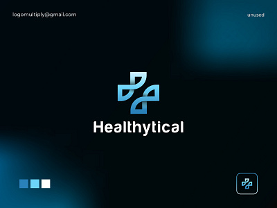 Healthytical logo/ medical logo design branding clinic logo design doctor logo health care logo health logo hospital logo icon illustration logo logo design logo mark logos medicine logo modern logo